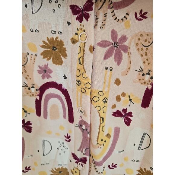 CHICKPEA Baby 3-PC. Cotton Bodysuit Pants & Bib Set 6/9 months - Picture 5 of 11